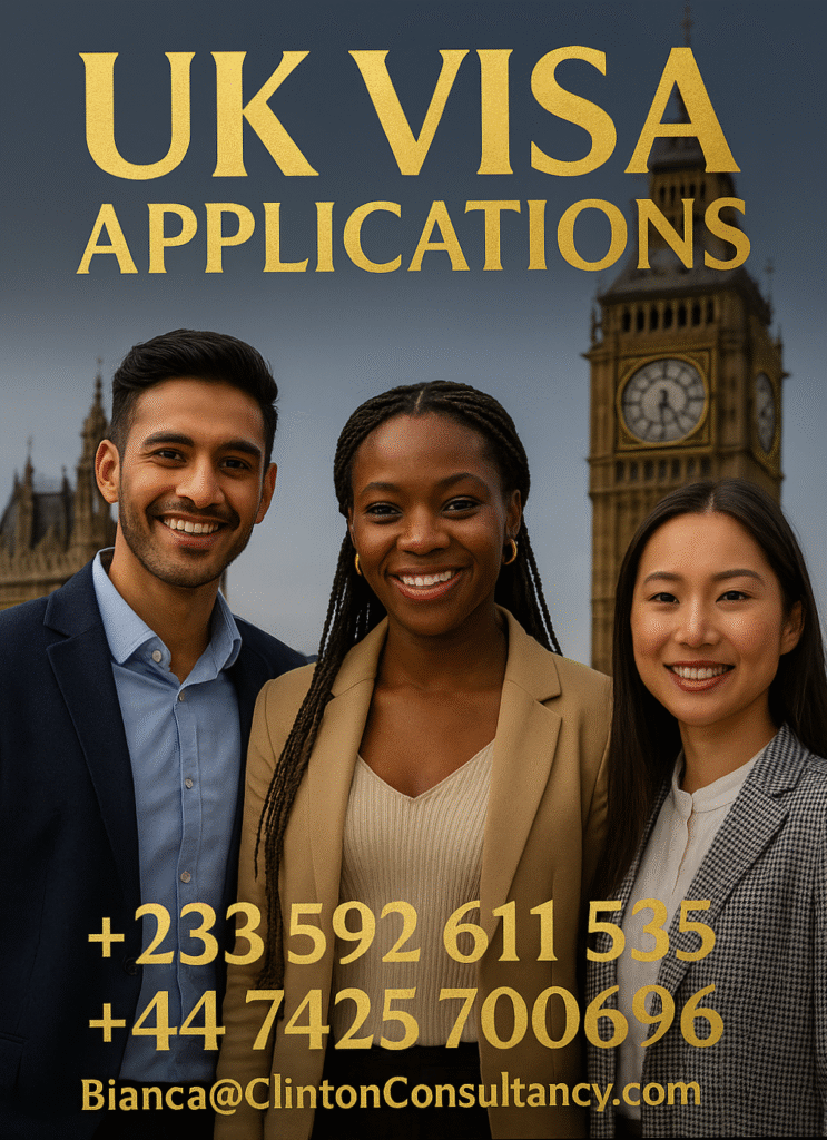Bianca Clinton, lawyer in Ghana , advising on UK & U.S. visa applications