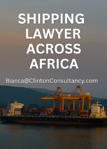African shipping lawyer at work in Ghana, Nigeria, and Sierra Leone – Bianca Akweley Clinton.