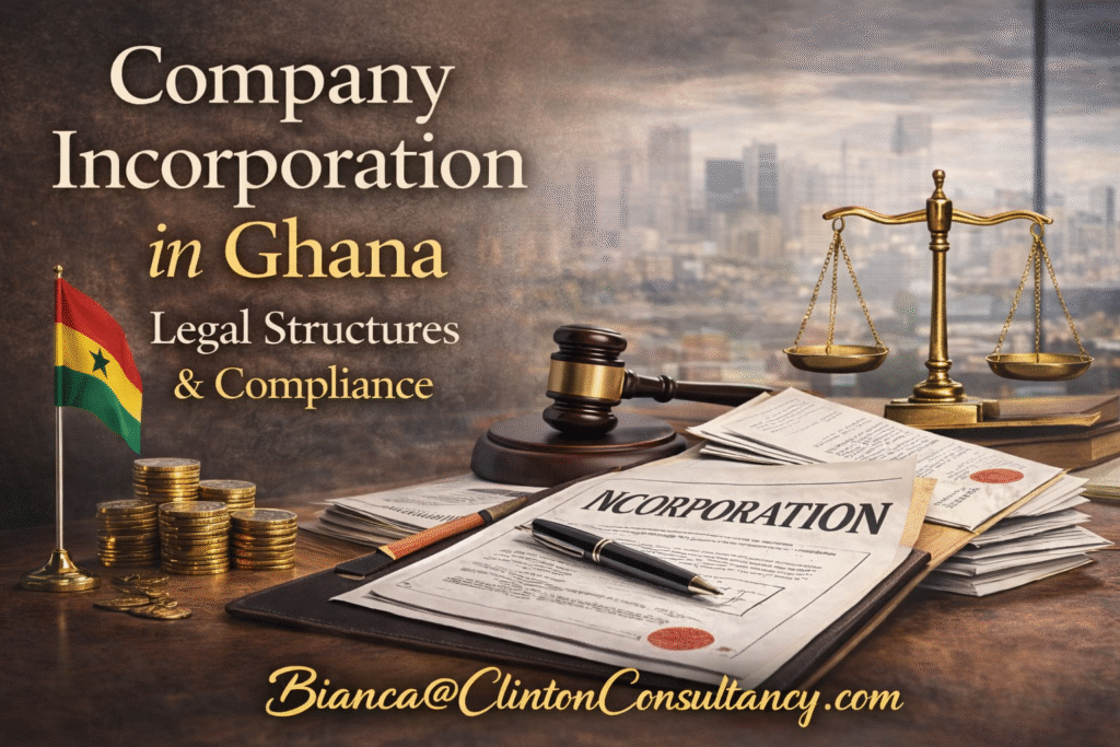 Registering a Company in Ghana: Legal Structures, Capital Rules, and Strategic Options